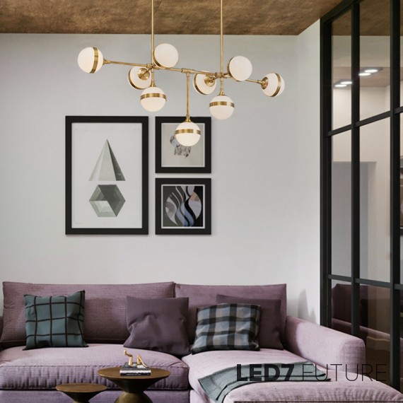 Loft Industry Modern - Balls Plan Chandelier